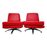 Paire de chaises pivotantes Breeze de style Mid-Century Cajus Maelum pour Fjords