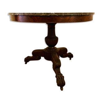 Mahogany and marble healing
