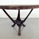 Vintage African Handmade Wooden Folding Table, 1960s