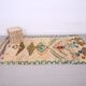 Vintage Moroccan Rug 148 x 260 cm - Tribal Moroccan rug - Berber Wool Rug