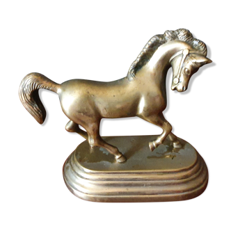 Brass horse