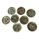 8 earthenware plates