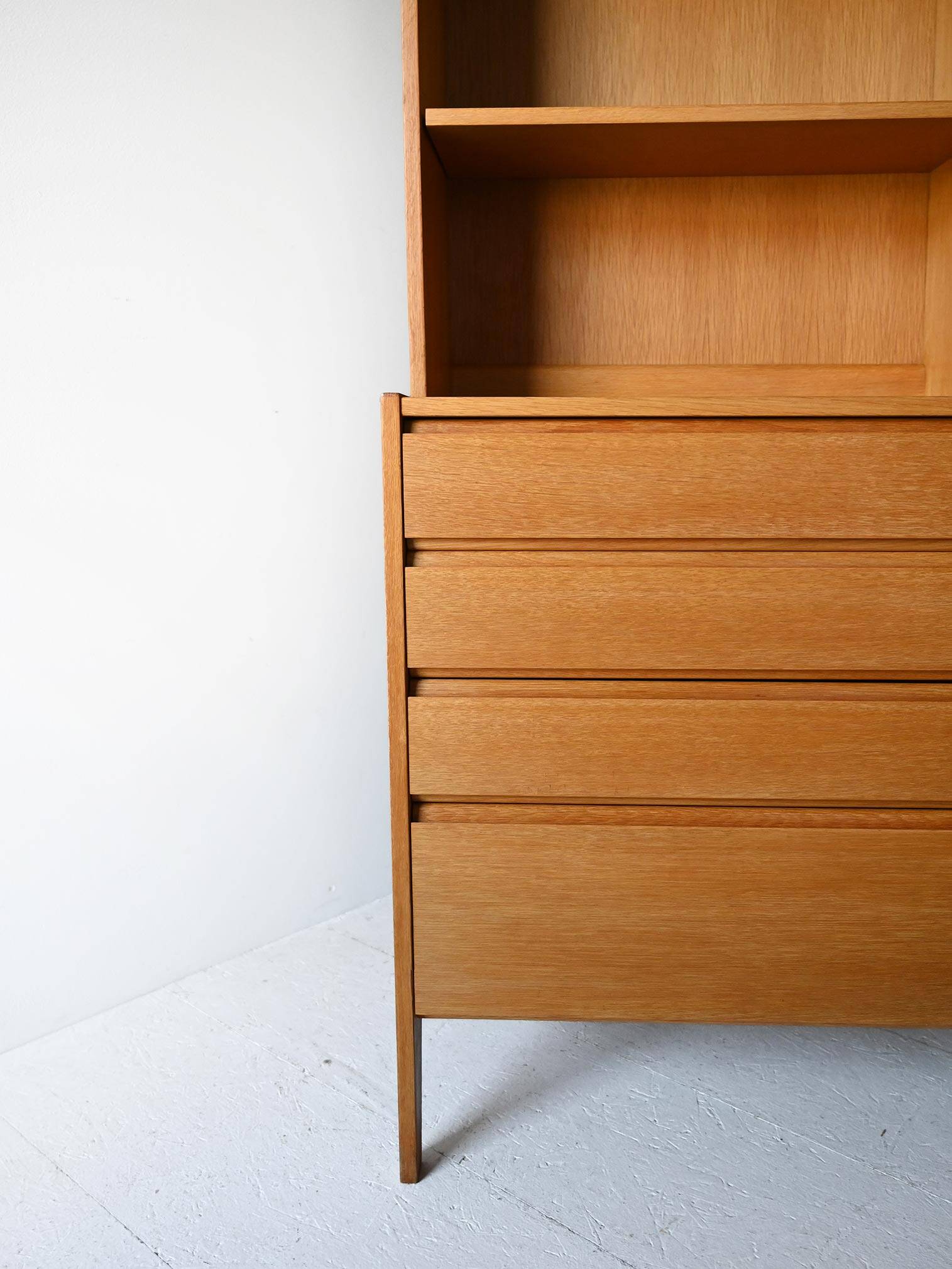 Scandinavian bookcase cabinet