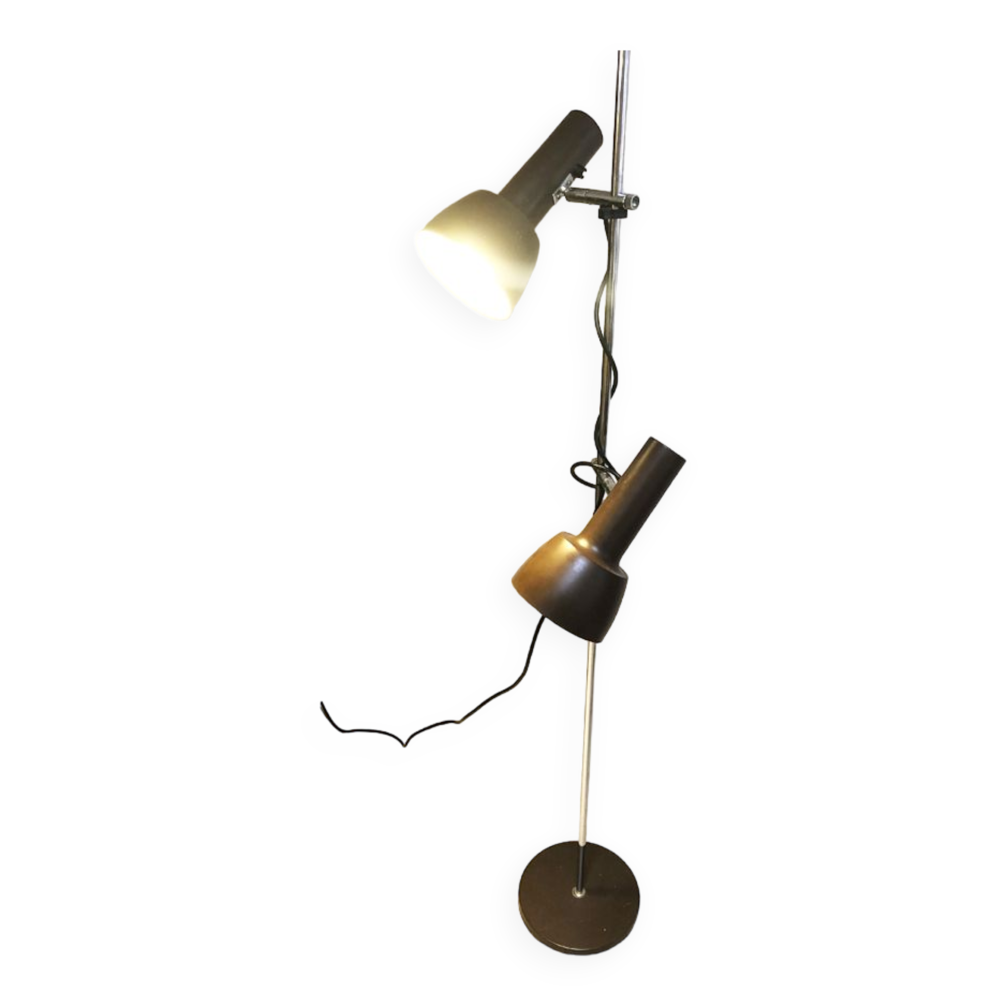 Lampadaire modulable à 2 spots, 1970