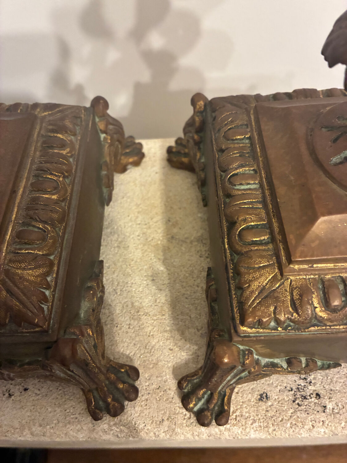 Pair of candelabra, 19th century candlesticks