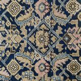 Ancient wool and silk carpet 109x178cm