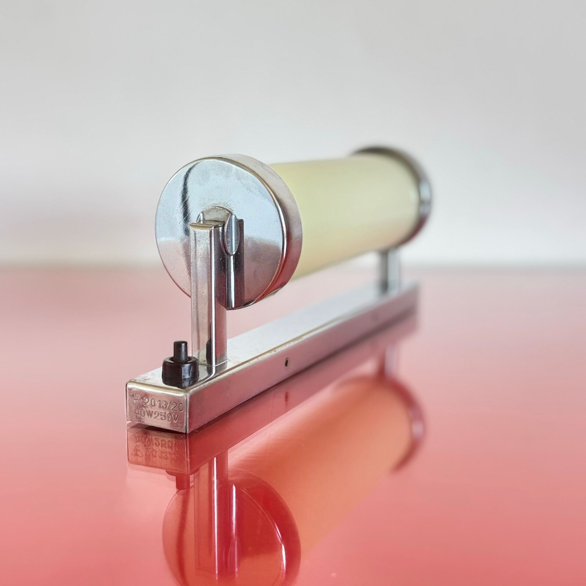 Functionalist wall lamp, Czechoslovakia