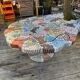 Table extérieure mosaïque modèle unique