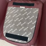 Sculptural Leather Lounge Chair by Cinova, Italy 1970s