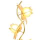 Italian Lotus Lamp XL Floor Lamp Hollywood Regency 190cm