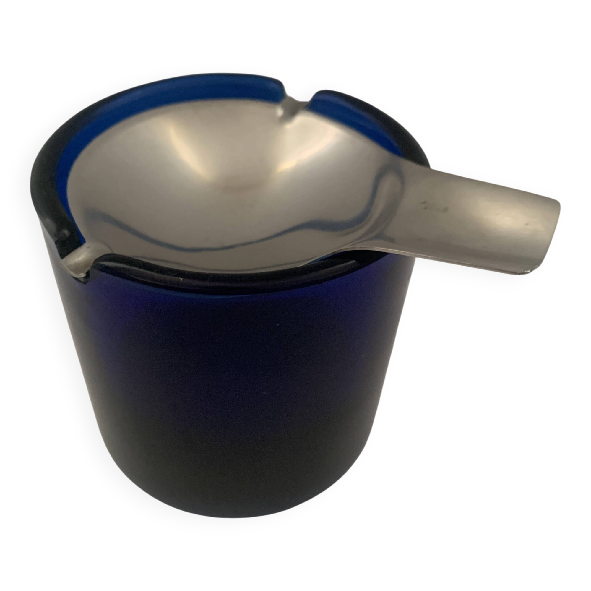 Wilhelm Wagenfeld Kippascher Kipp-Aschenbecher Ascher Ash Tray 504 WMF Glas