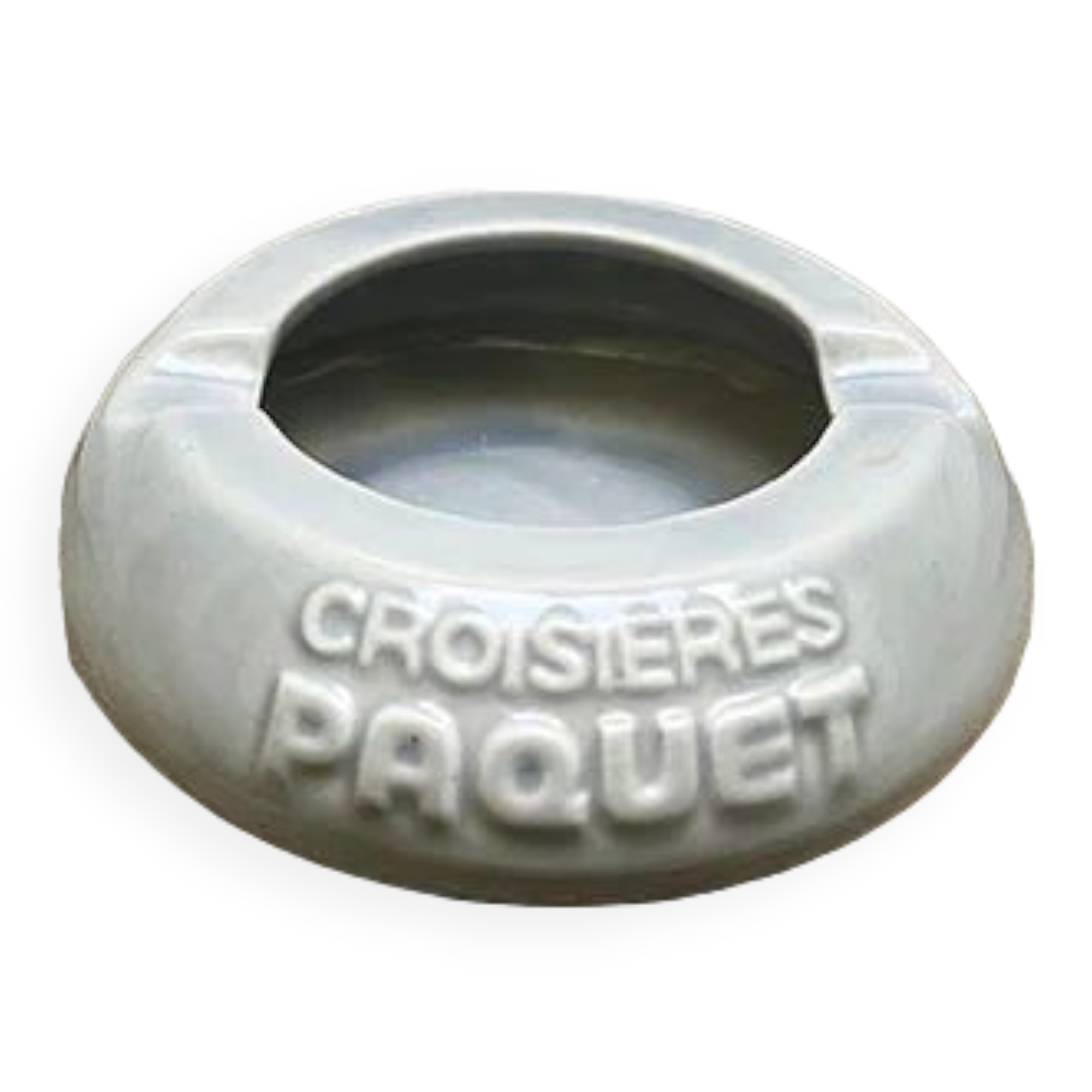 Ashtray cruises package in sky blue earthenware