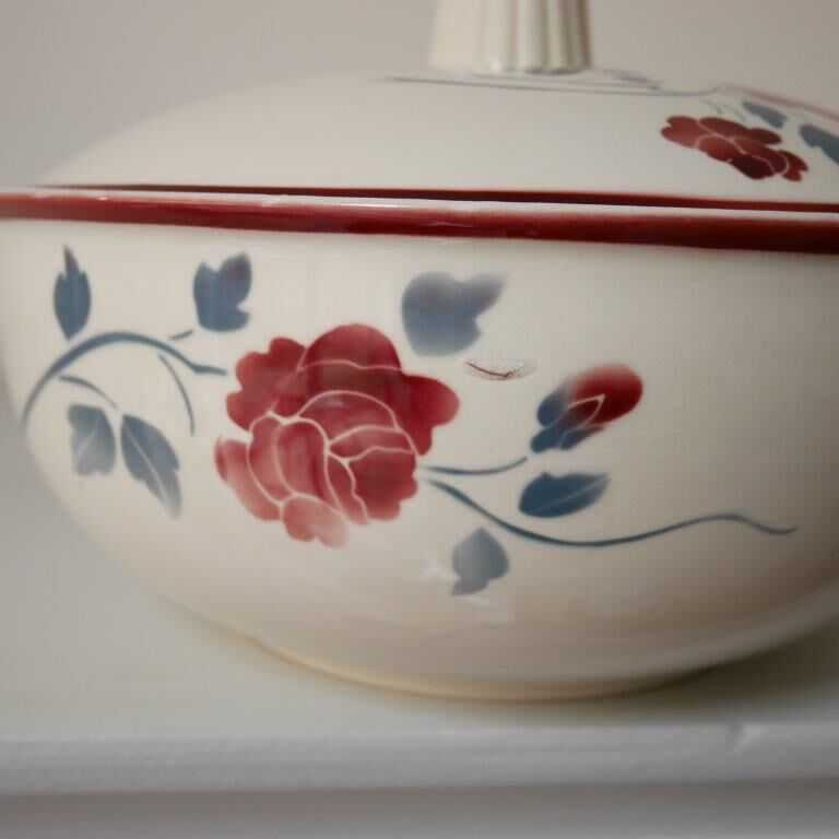 Vegetable or Rosador tureen, from Badonviller