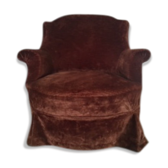 Fauteuil crapaud vintage