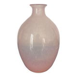 Pink glass vase