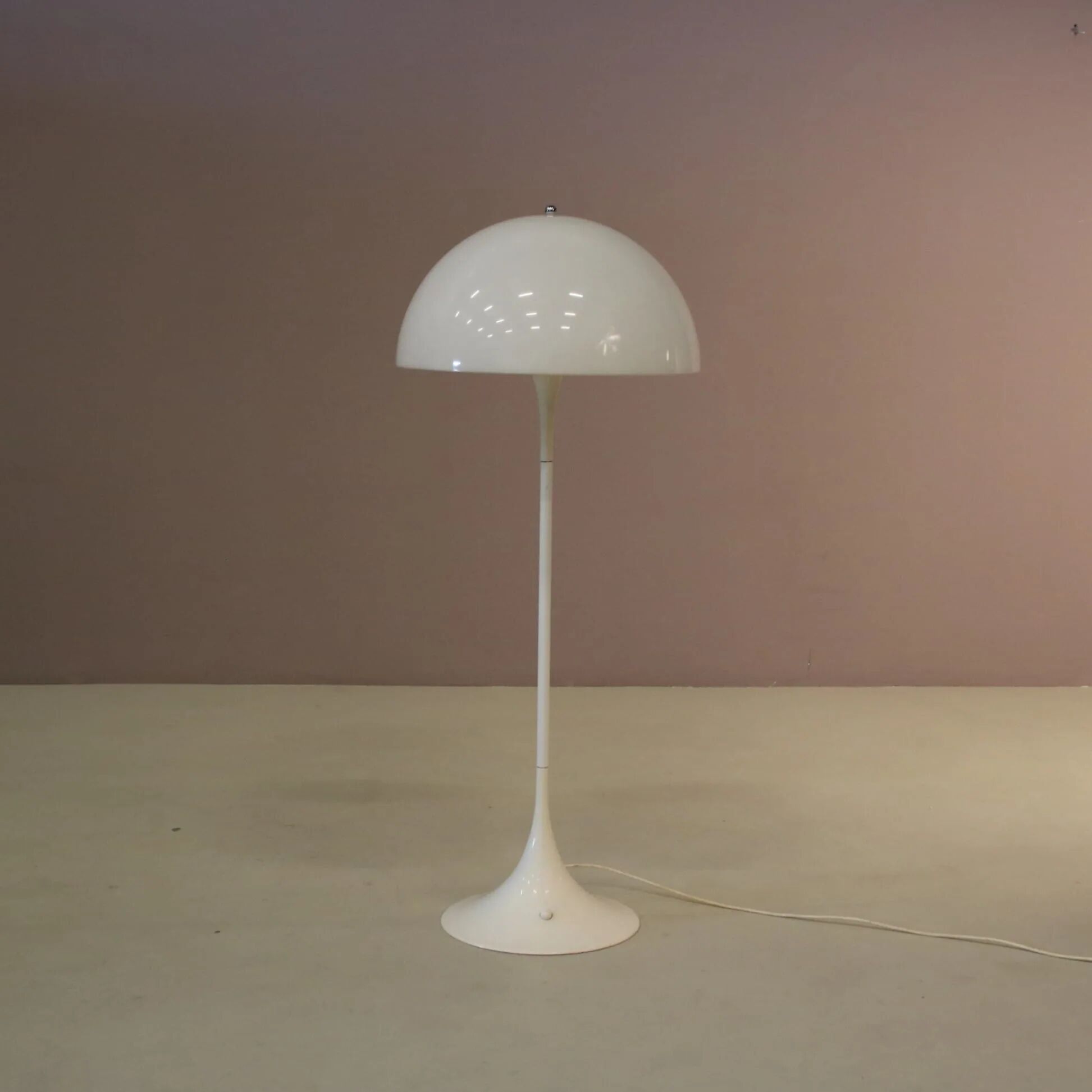 1970s "Panthella" floor lamp by Verner Panton for Louis Poulsen, Denmark