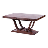 Table pliante Art Déco en Wengé, France, années 1920