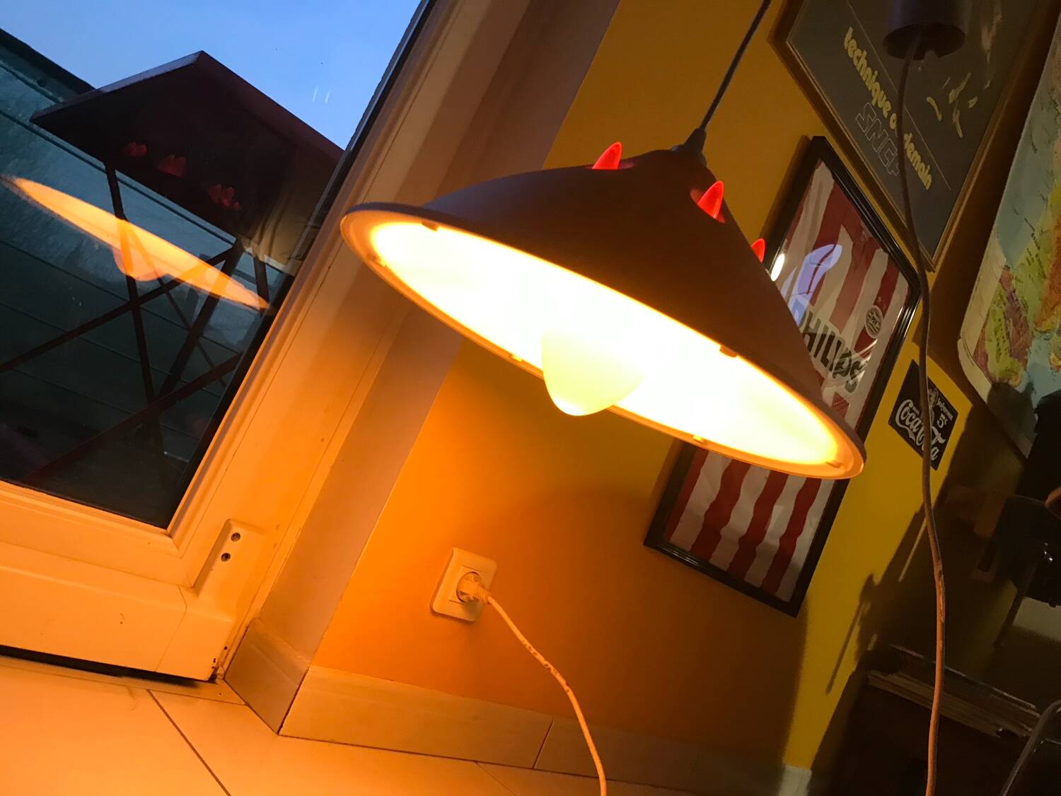 Starck pendant light for Flos