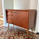 Scandinavian sideboard & functional Bernina machine