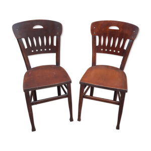 paire de chaises bistrot
