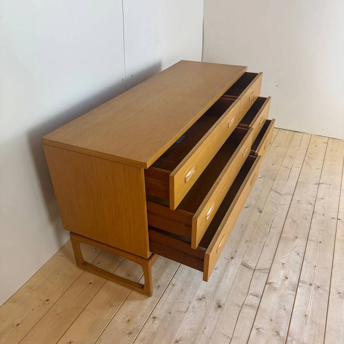 Vintage double chest of drawers, G Plan "Quadrille", Denmark 1960