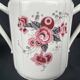 Art Deco, Porcelain jug and sugar bowl with flower decoration circa 1930