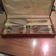 Silver metal cutlery