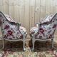 Pair of armchairs - Louis XV style bergères