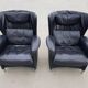 Pair of postmodern armchairs DS-23 by Franz-Josef Schulte for De Sede