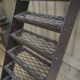 Escalier d'usine en acier 1940