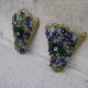 Paire d'appliques en verre de Murano