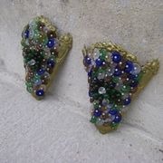 Pair of Murano glass sconces