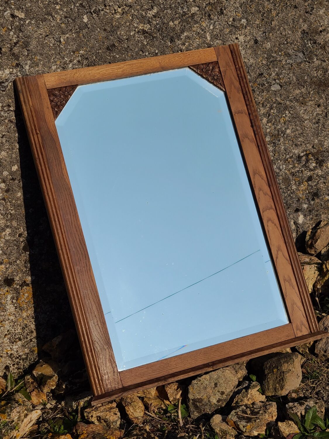 Vintage art deco mirror circa 1920-30