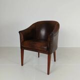 Sheep leather (desk) chair