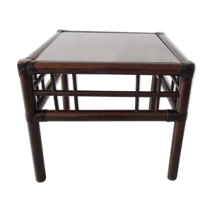 table basse en bambou