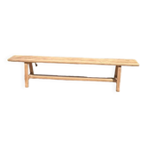 Banc de ferme en chêne massif