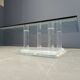 Table basse ou table d'appoint en Lucite, années 1970