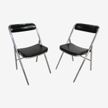 Paire de chaises pliantes  plichaise