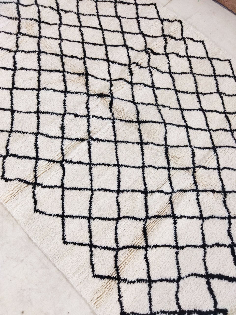 Moroccan Berber rug Beni Ourain 250x140cm