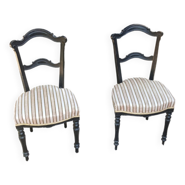 Set of 2 Napoleon III chairs