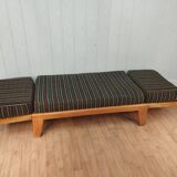Daybed vintage compass feet Scandinavian style