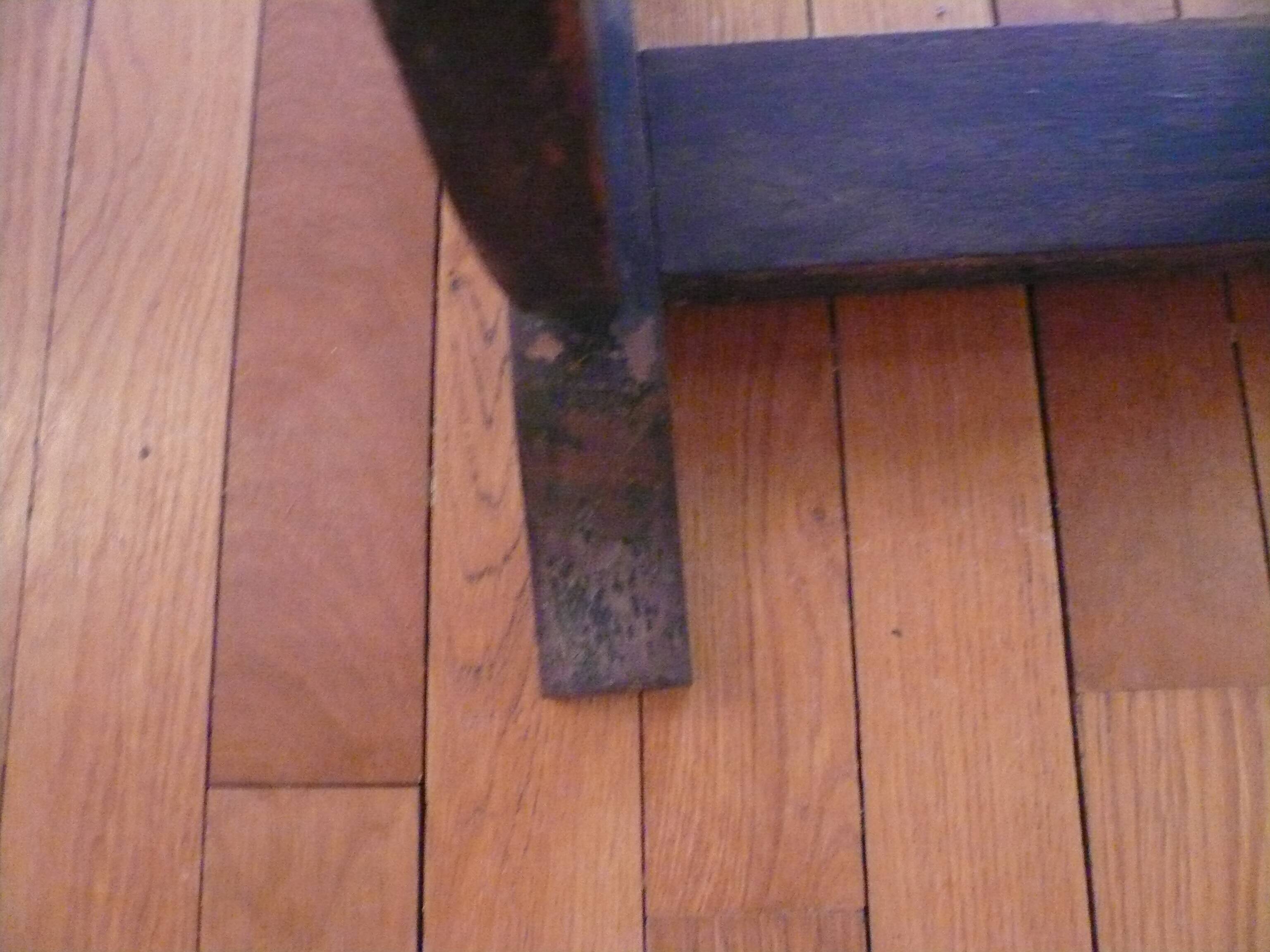 art deco pedestal table to renovate