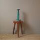 Ceramic candle holder handcrafted candlestick candelabra country decoration