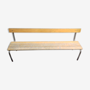 Banc scolaire vintage