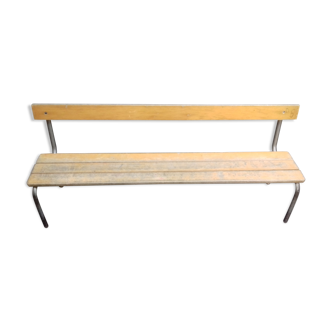 Banc scolaire vintage