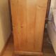 Interior's wooden bedside table