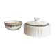 Butter maker in anvcian porcelain, vintage, France