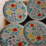 6 valauris flat plates