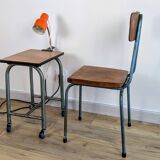 Vintage industrial children's chair