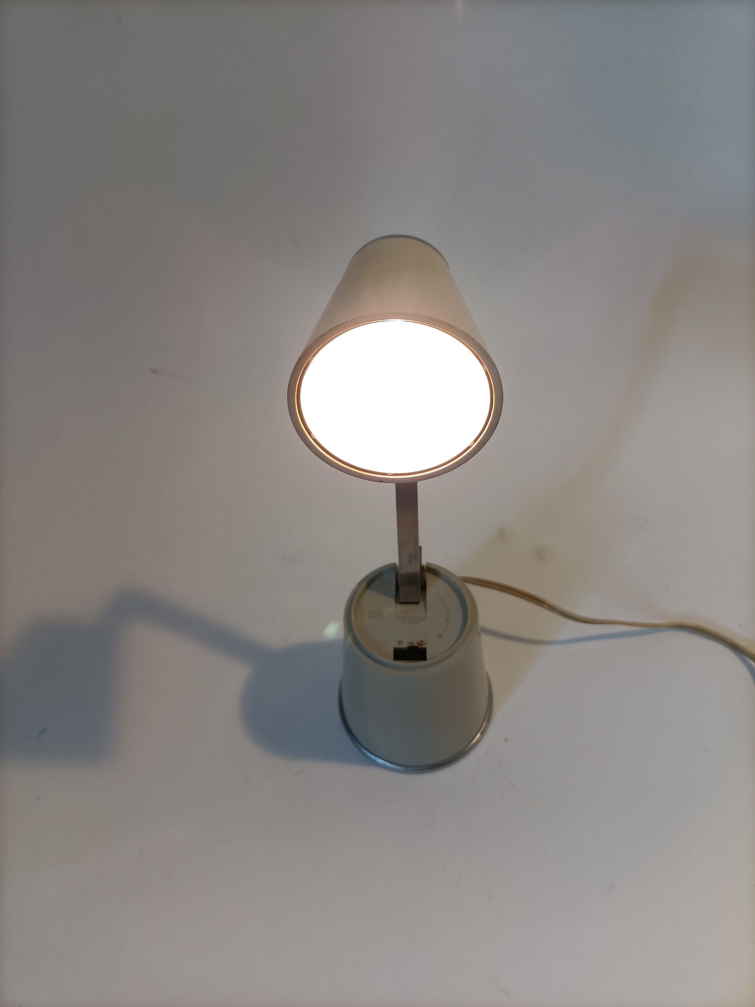 "Lampette" telescopic desk lamp made in Germany Vintage. Koch creation 1970